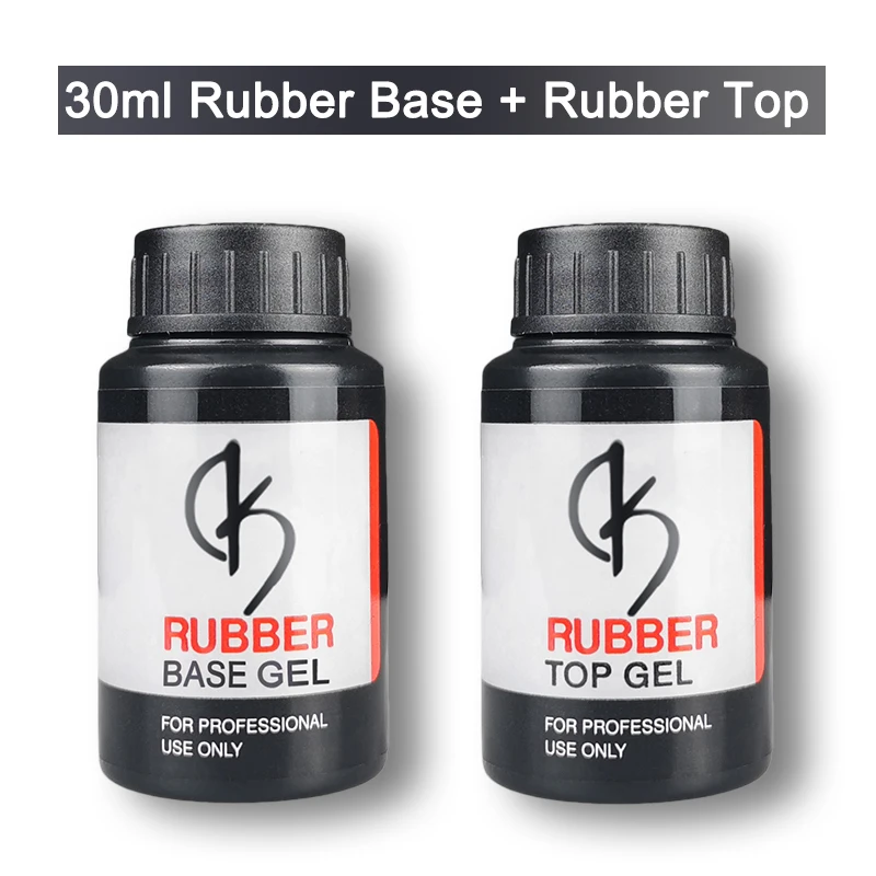 Новый 30 мл отмачиваемый резиновый основа и Топ гель лак для ногтей маникюр