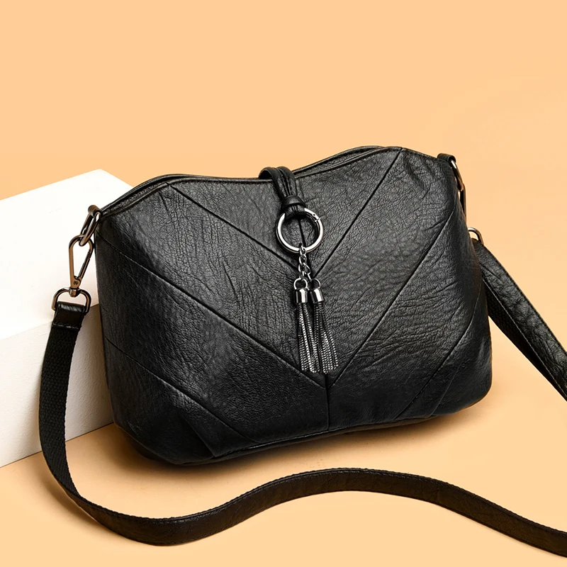 

Vintage Women Leather Handbags Luxury Ladies Hand Bags Bolsos Female Crossbody Bags For Women Shoulder Bags For Women 2020