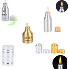 Портативная металлическая спиртовая мини-лампа, печи с подогревом и жидкостью для выживания на природе, кемпинга, походов, путешествий (без спирта), 4 вида