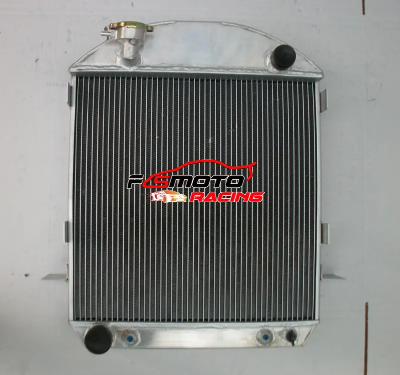 Полностью АЛЮМИНИЕВЫЙ гоночный РАДИАТОР МОДЕЛЬ-T-BUCKET 64 мм для двигателя FORD 1924–1927