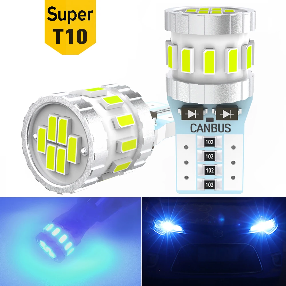 Can bus T10 W5W светодиодный лампы для BYD F3 F0 S6 S7 E5 E6 M6 G3 G5 T3 13 Lifan X60 X50 620 320 520 125CC Solano Smily 501