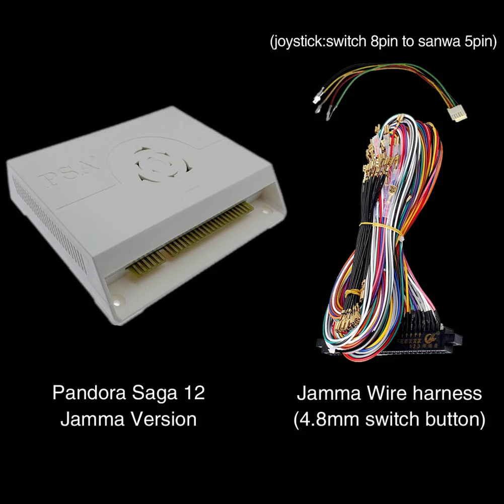 

Cabinet Machine Jamma Board Joystick 3188 In 1 Accessories HD Video Vertical Arcade Game Coin Operated For Pandora Saga Box