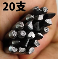 flower stamps metal design stamp steel hand punch for jewelry crafts jewelry graving punching carving tools