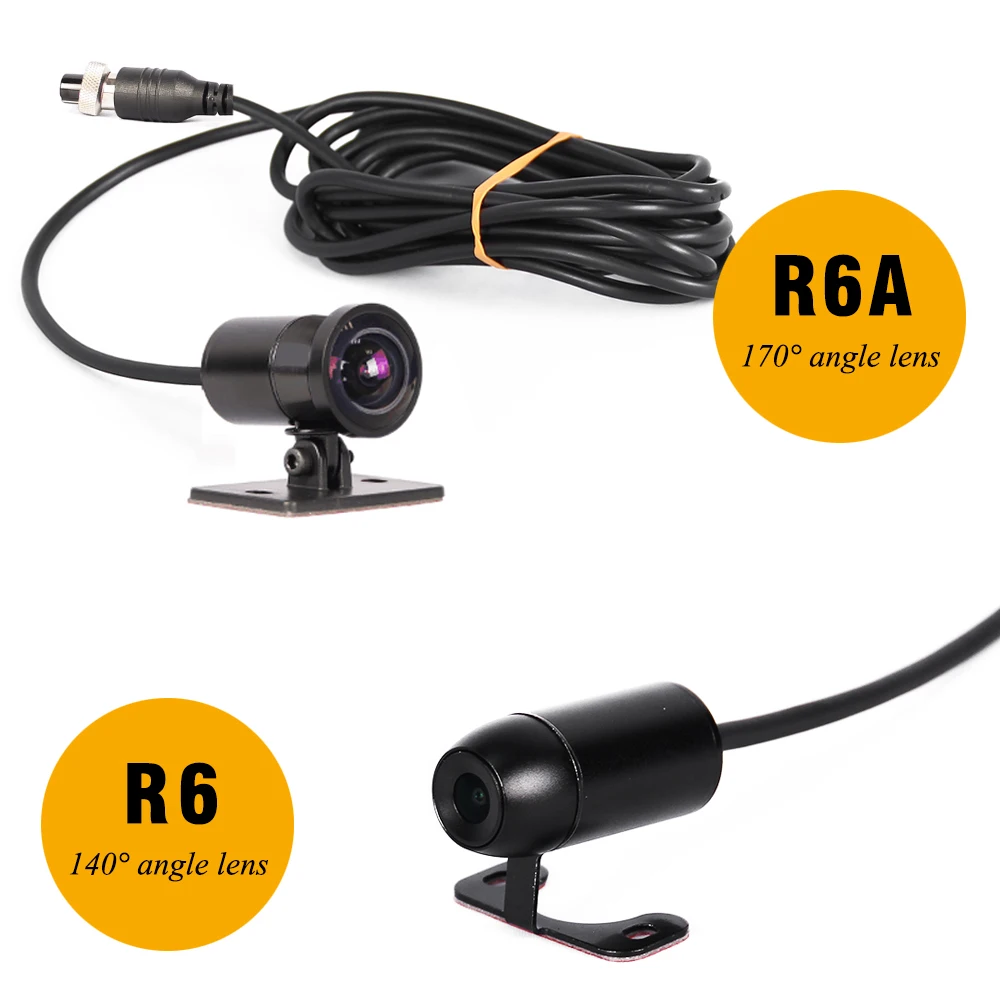 Двойной объектив 1080P вид спереди и сзади Водонепроницаемый Камера s с