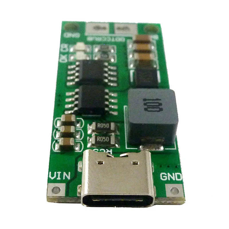 

1PC Li-ion battery charger Multi-Cell 2S 3S 4S Type-C To 8.4V 12.6V 16.8V Step-Up Boost Li-Ion Charger Lithium Battery 18650