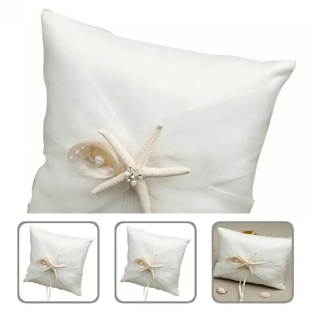 

Long Lasting Convenient Elegant All Match Ring Pillow Eco-friendly Ring Pillow Elegant for Decoration