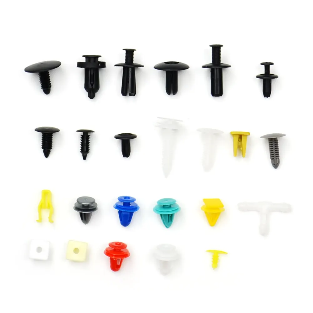 Новинка 1000 шт. 30 видов универсальные смешанные автомобильные крепежные зажимы