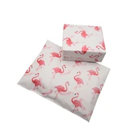 100pcs 25 533cm 1013 inch fashion pink flamingo pattern poly mailers self seal plastic mailing envelope bags