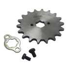 Передняя Звездочка двигателя 520 18T Tooth 20 мм ID подходит для питбайка ATV мотоцикла