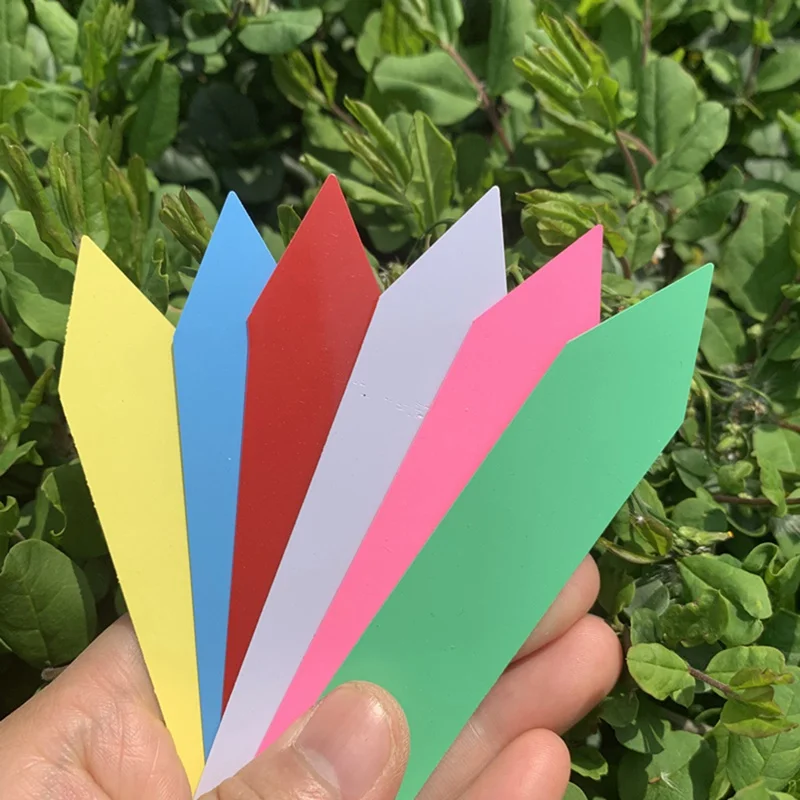 100 шт. Пластик растений метки Водонепроницаемый завод сад Этикетки комнатные