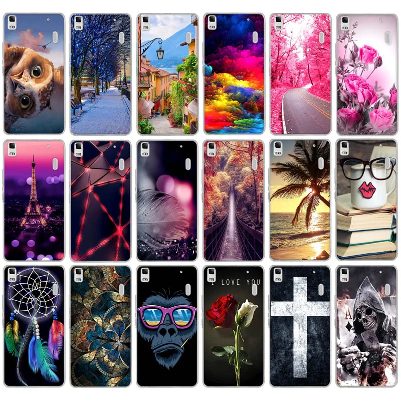 

Case For Lenovo K3 NOTE Case 5.5" Soft TPU Back Cover for Fundas Lenovo K3 Note K50 A7000 A 7000 a7000 Lemon K50-T5 Phone Cases