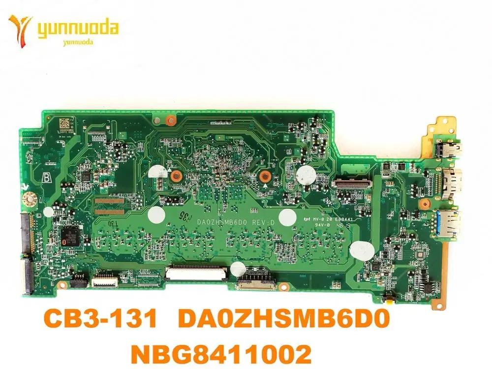 Оригинальный Для ACER CB3 131 Материнская плата ноутбука DA0ZHSMB6D0 NBG8411002 испытанное