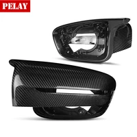 replacement carbon fiber mirror assembly covers caps shell for bmw 5 6 7 series g30 g38 530i 540i gt g32 g11 g12 2017