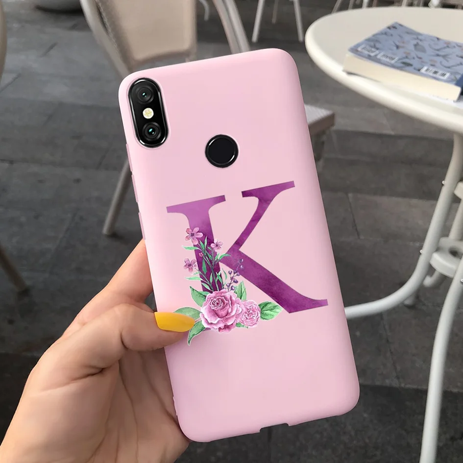 Чехол для Xiaomi Mi 8 Lite чехол из ТПУ Xiomi чехлы с милыми буквами единорогом оболочка Mi8
