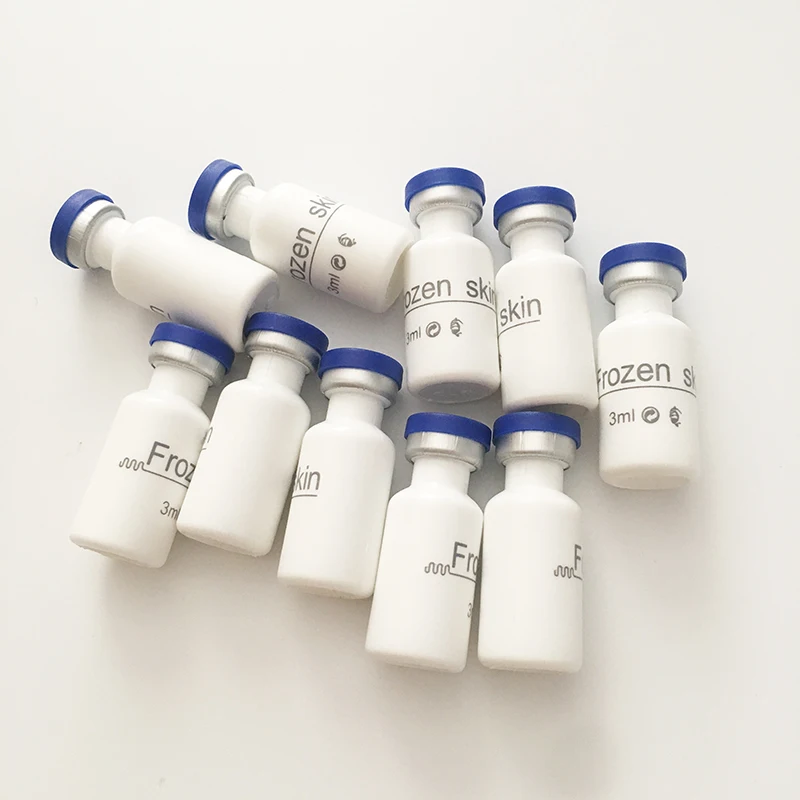 Замороженная кожа сыворотка для мезотерапии охлаждающая криолифтинг лица CO2