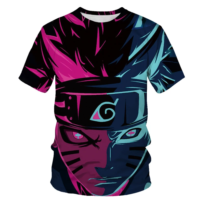 

Летние тематические топы, модная мультяшная Мужская футболка в стиле Харадзюку С аниме, Детские футболки для мальчиков и девочек с аниме, од...