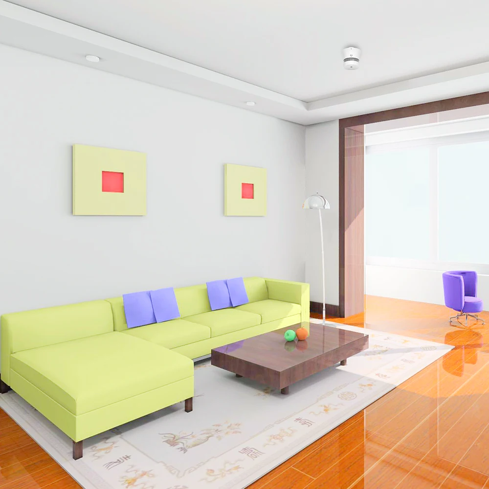 CPVan 2 шт./лот датчик дыма пожарная сигнализация дымовой сигнализации для дома