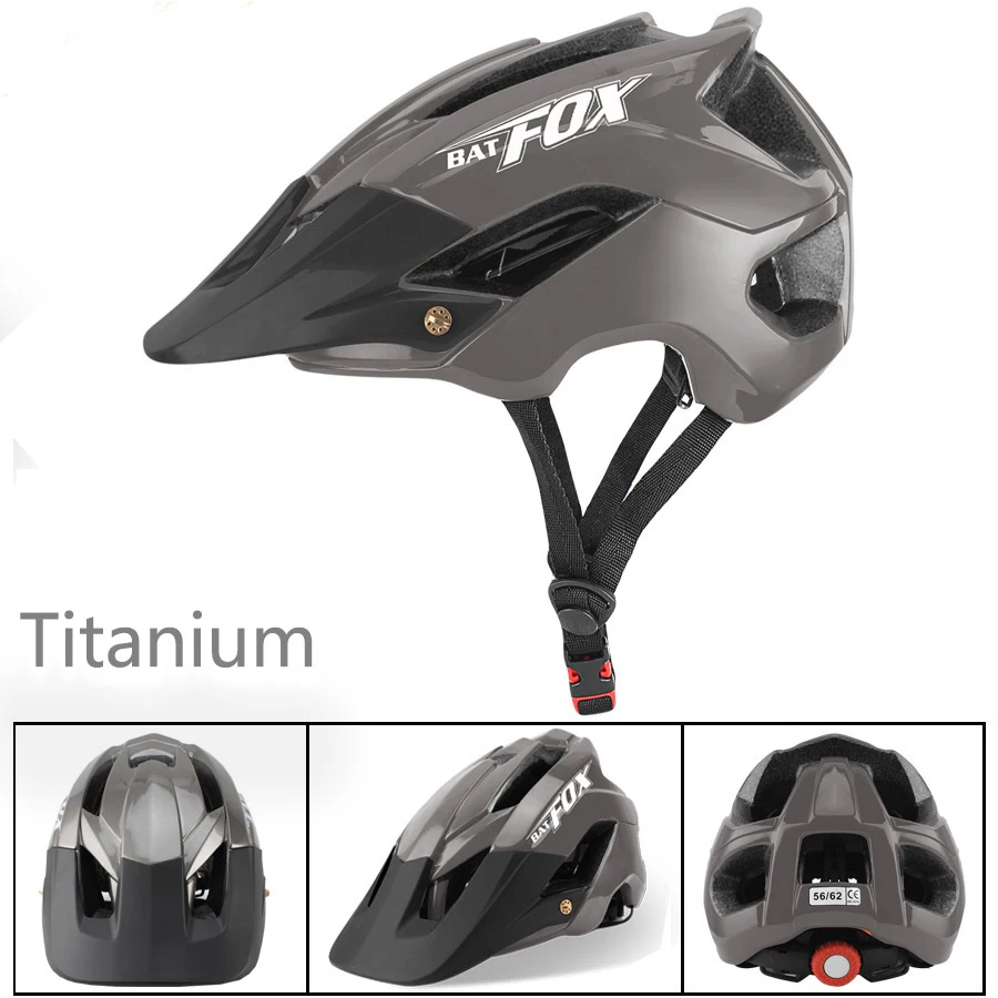 Шлем велосипедный BATFOX для мужчин и женщин ультралегкий шлем горного велосипеда с