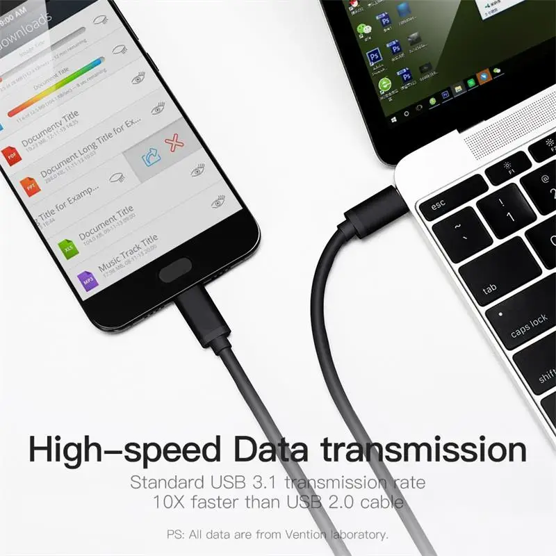 зарядный шнур usb c высокоскоро