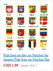 Шотландский щит форма флаг нашивки Вышитый Флаг нашивки с национальным флагом для одежды DIY украшения PT0241-S