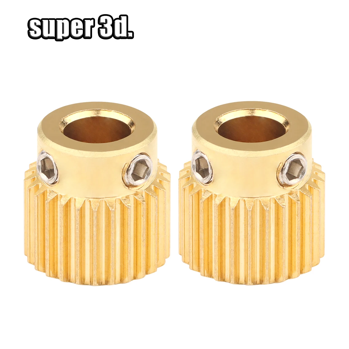 Части 3D принтера 40 зуб/26 зубчатое колесо экструдера Латунное для Cr 10 10S Reprap