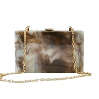 new acrylic clutch purse bags for women luxury chain crossbody novelty wallet party shoulder wedding evening bag vintage handbag