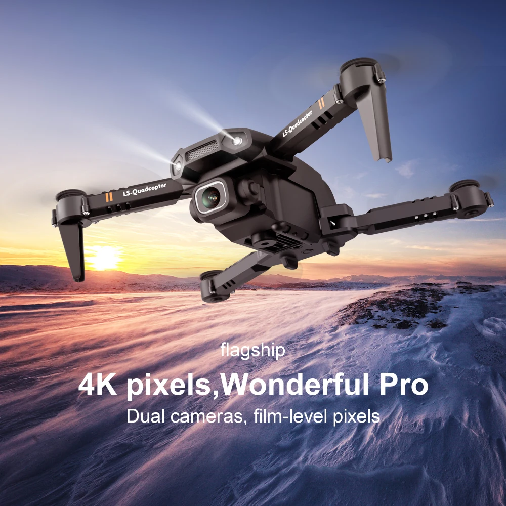 

2020 Новый мини-Дрон с дистанционным управлением Wi-Fi FPV с двойной HD камерой 4K/1080P удержание высоты воздуха складной Квадрокоптер RTF VS XS816 sg106