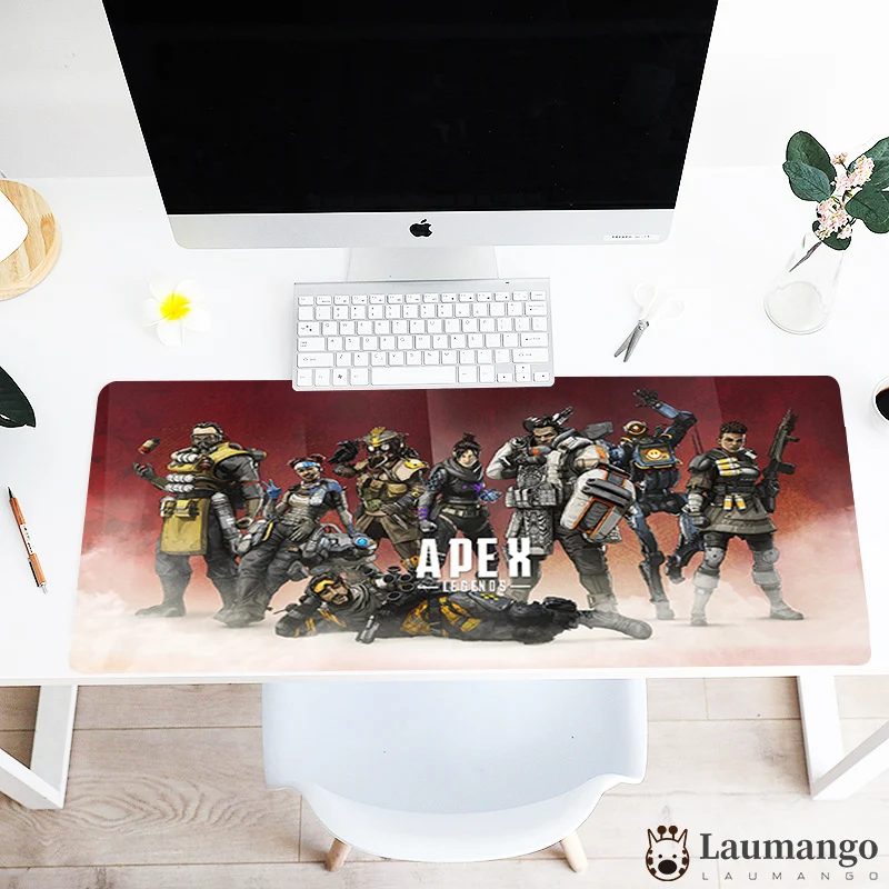 

Mouse Pad APEX Legends Large Size Anime Gaming Custom Otaku Mousemat Cartoon XXL Keyboard Laptop Computer Office Mousepad