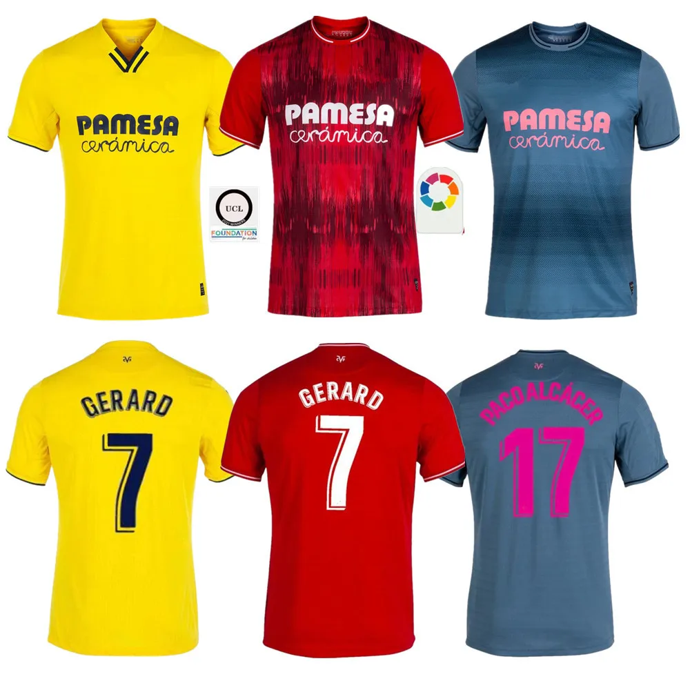 

2021 2022 Villarreal CF PAU GERARD jersey PACO ALCACER CHUKWUEZE T-shirt DIA A.PEDRAZA YEREMI FOYTH M.TRIGUEROS even ESTUPINAN Football Shirts