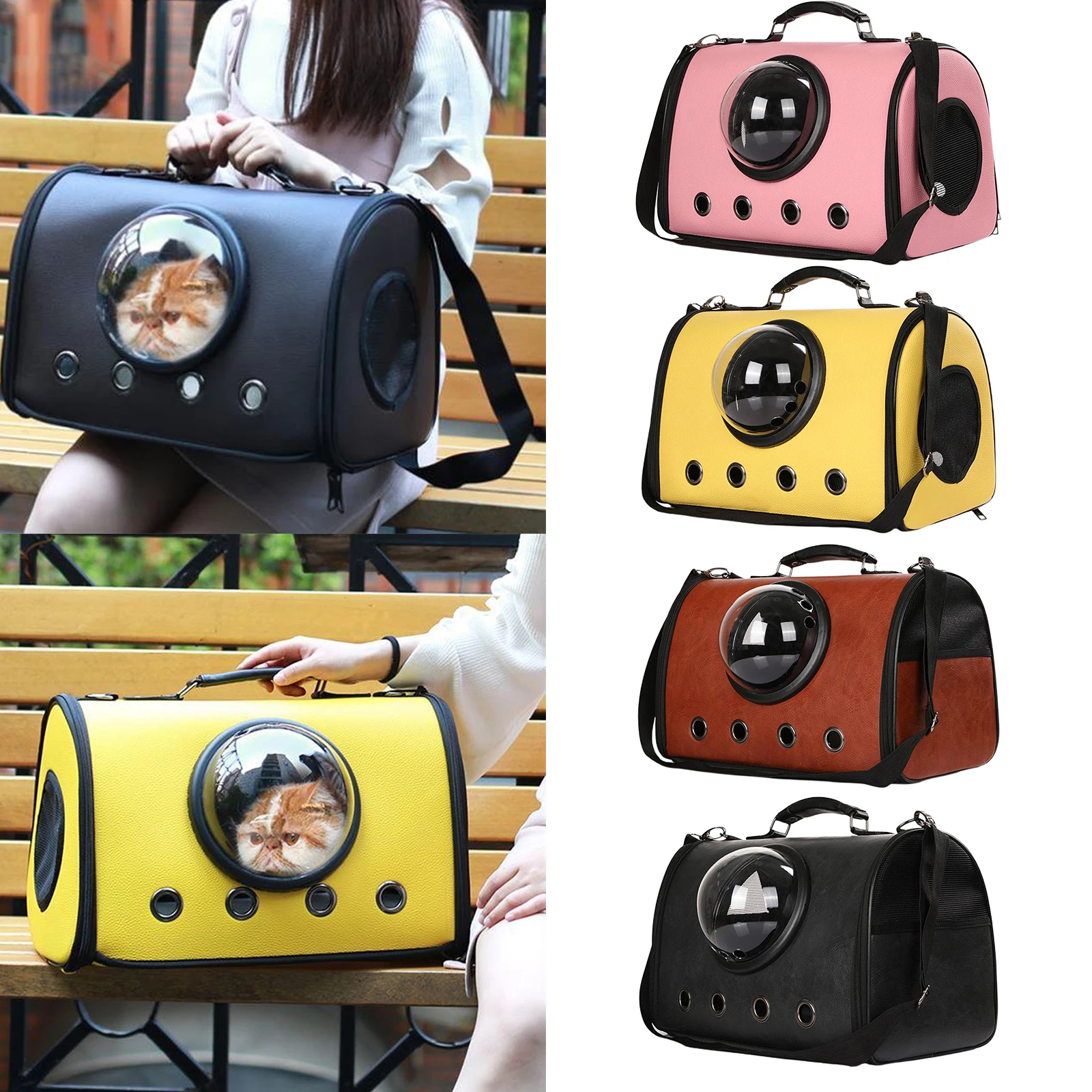Pet Carrier for Small Dogs, Cats, Puppy, Airline Approved Cat Carriers Dog