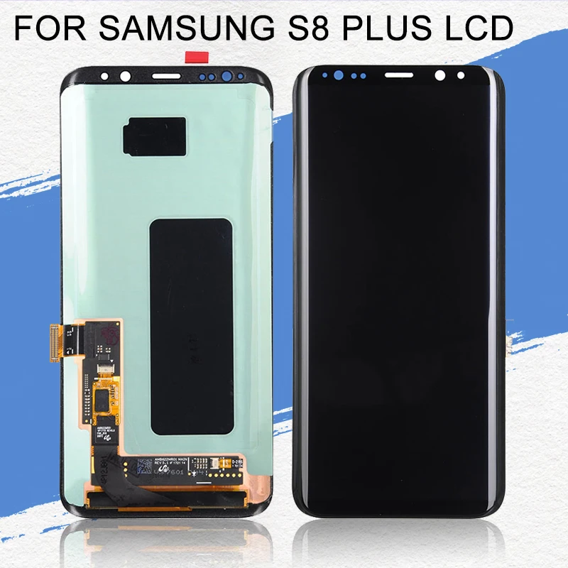 Catteny Super Amoled G955 ЖК-дисплей для Samsung Galaxy S8 Plus дисплей с сенсорным экраном дигитайзер