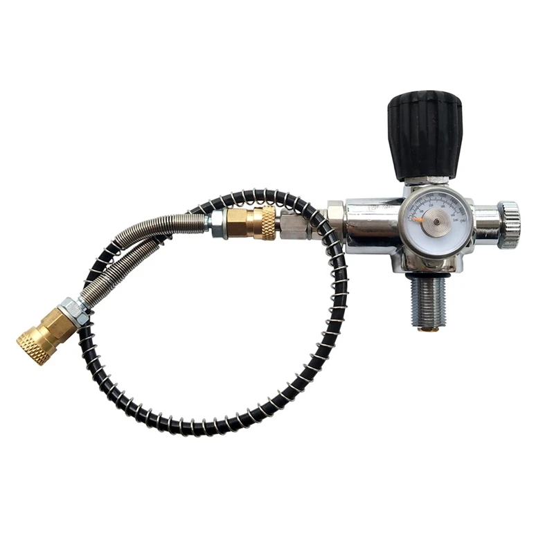 Клапан для дайвинга с воздушным наполнением адаптер 36 мм 400 бар 6000 Psi манометр 60 см