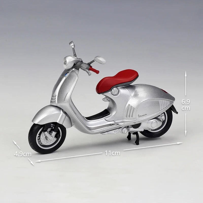 Модель мотоцикла Welly 1:18 2014 VESPA 946 модель из сплава велосипед миниатюрная гоночная