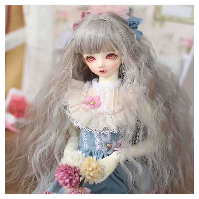 Парики BJD.SD вьющиеся длинные волосы для парика 1 3 4 6 с челкой аксессуары кукол из