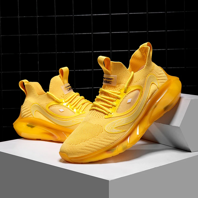 

2020 New Men Running Shoes Lightweight Sports Sneakers Outdoor Sports Running Exercises Athletic Shoes Sneaker Men Size 39-46