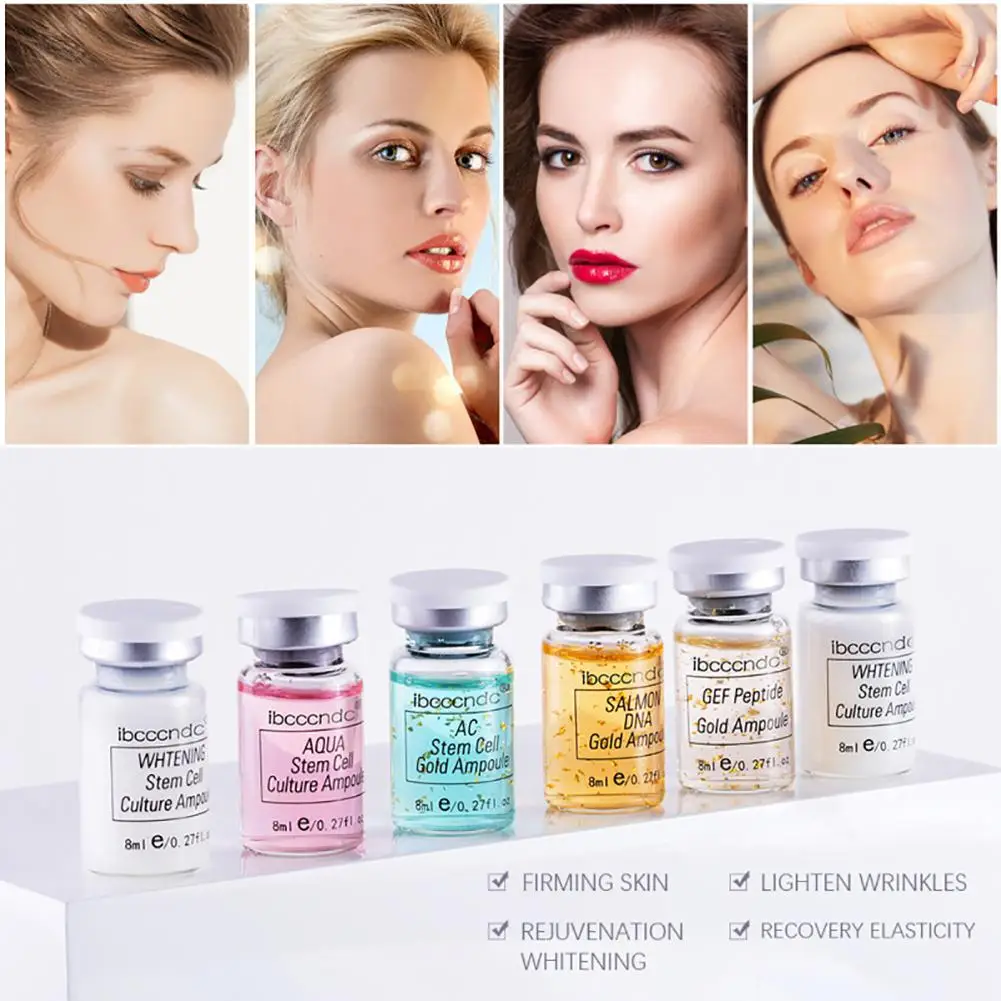 12 шт. 8 мл Derma Белый BB крем светящаяся сыворотка Pro Mix Shades эффективное осветление