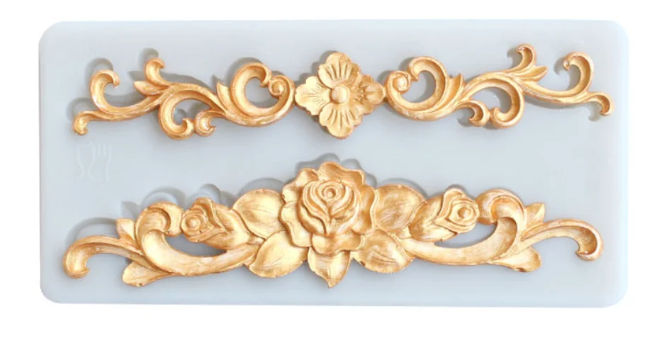 

Силиконовые формы для сахарных кружев BEOULORY