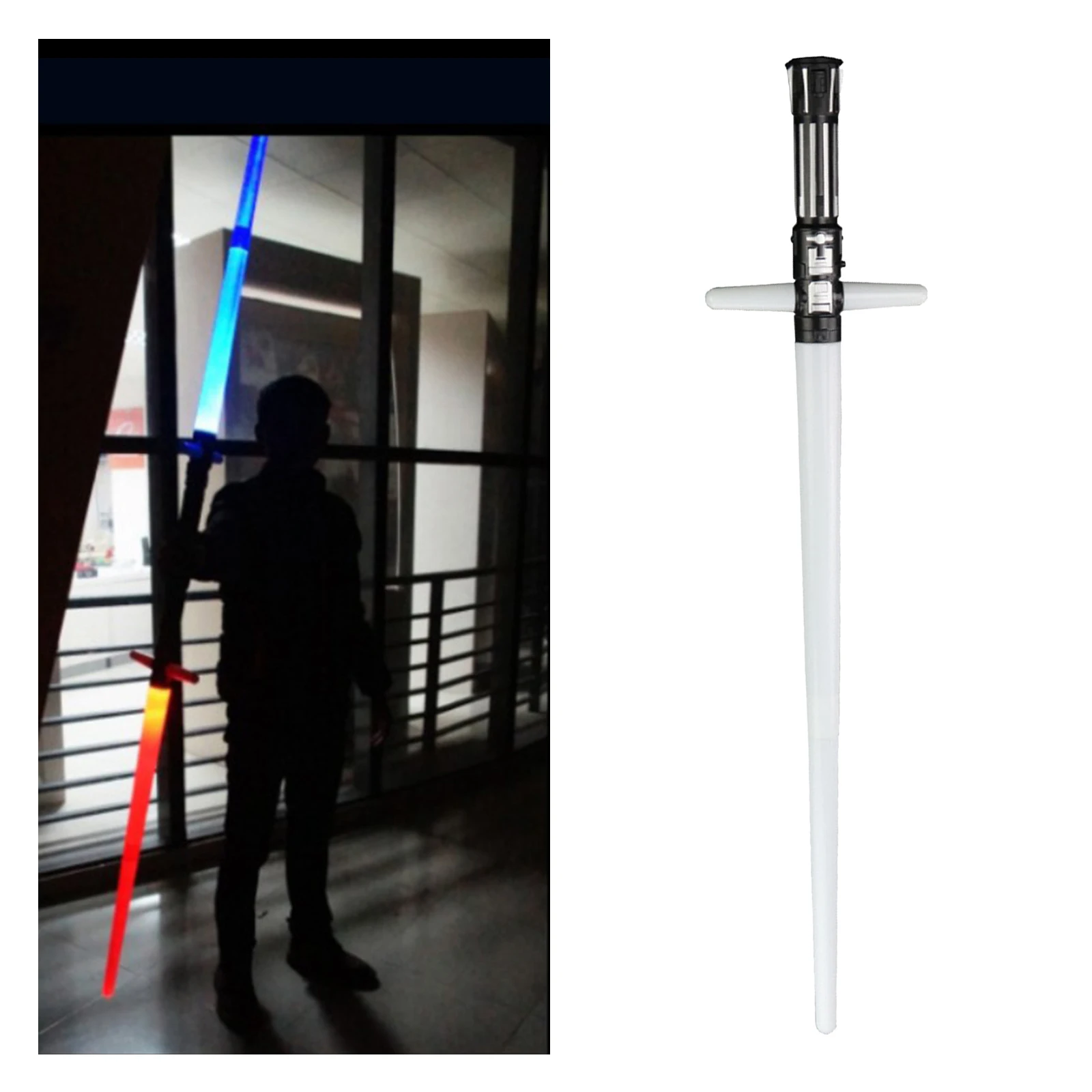 2-в-1 мигающий светильник saber для ролевых игр подарки | Игрушки и хобби
