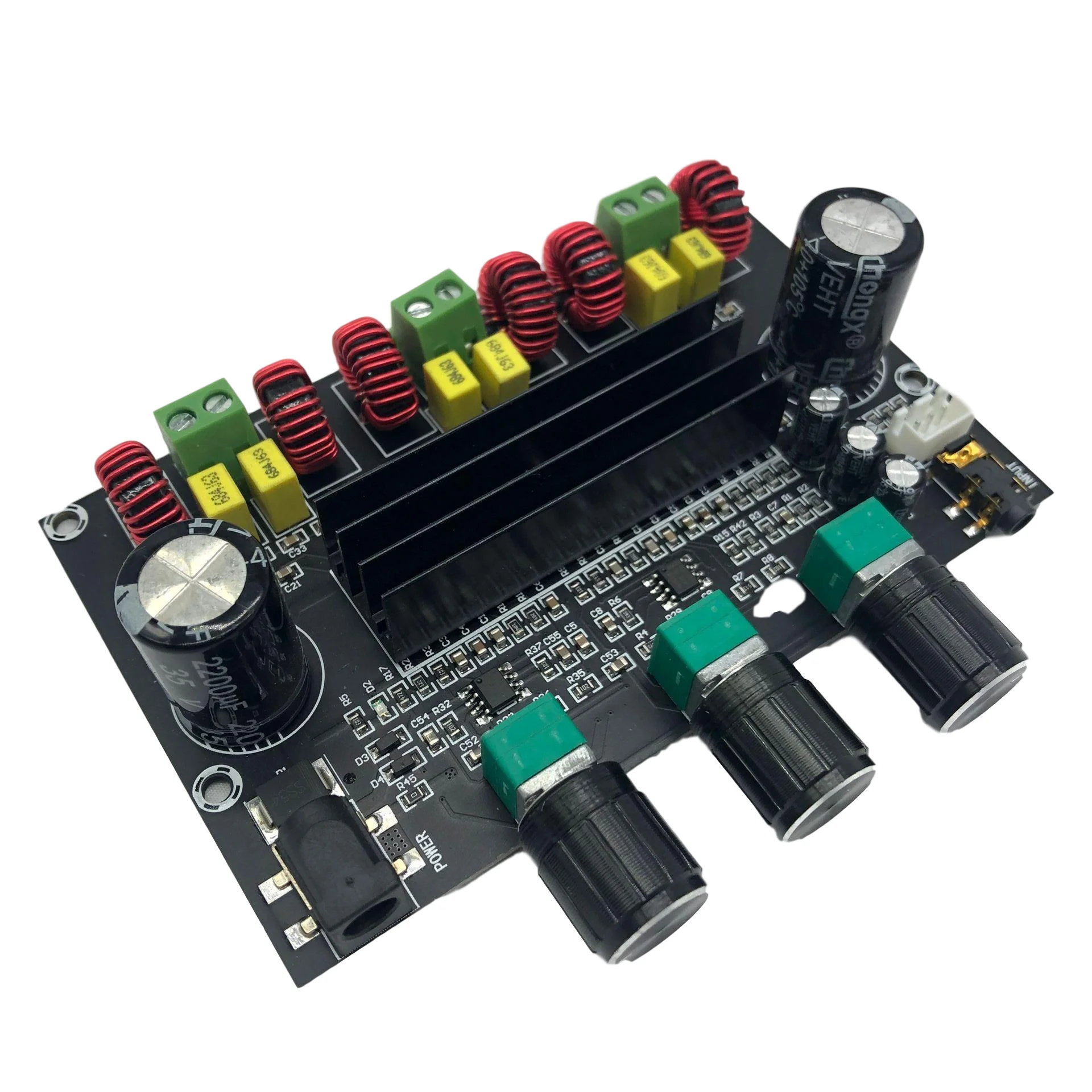 

XH-M573 TPA3116D2 80W+80W+100W 2.1 Channel TPA3116 digital Power Amplifier Board Bass Subwoofer hifi amplifiers