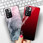 Чехол из закаленного стекла для Xiaomi Redmi Note 11 Pro, чехлы, роскошные чехлы, чехол для Redmi 9 10 Redmi Note 9 Pro 8 10 9s 10s Note11, чехлы
