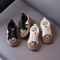 2021 spring new childrens shoes girls canvas shoes soft sole boys single shoes