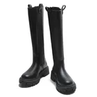 Новые женские ботинки яркого цвета, женские ботинки до бедра, эластичные ленты, женская модная обувь, удобные сексуальные ботинки