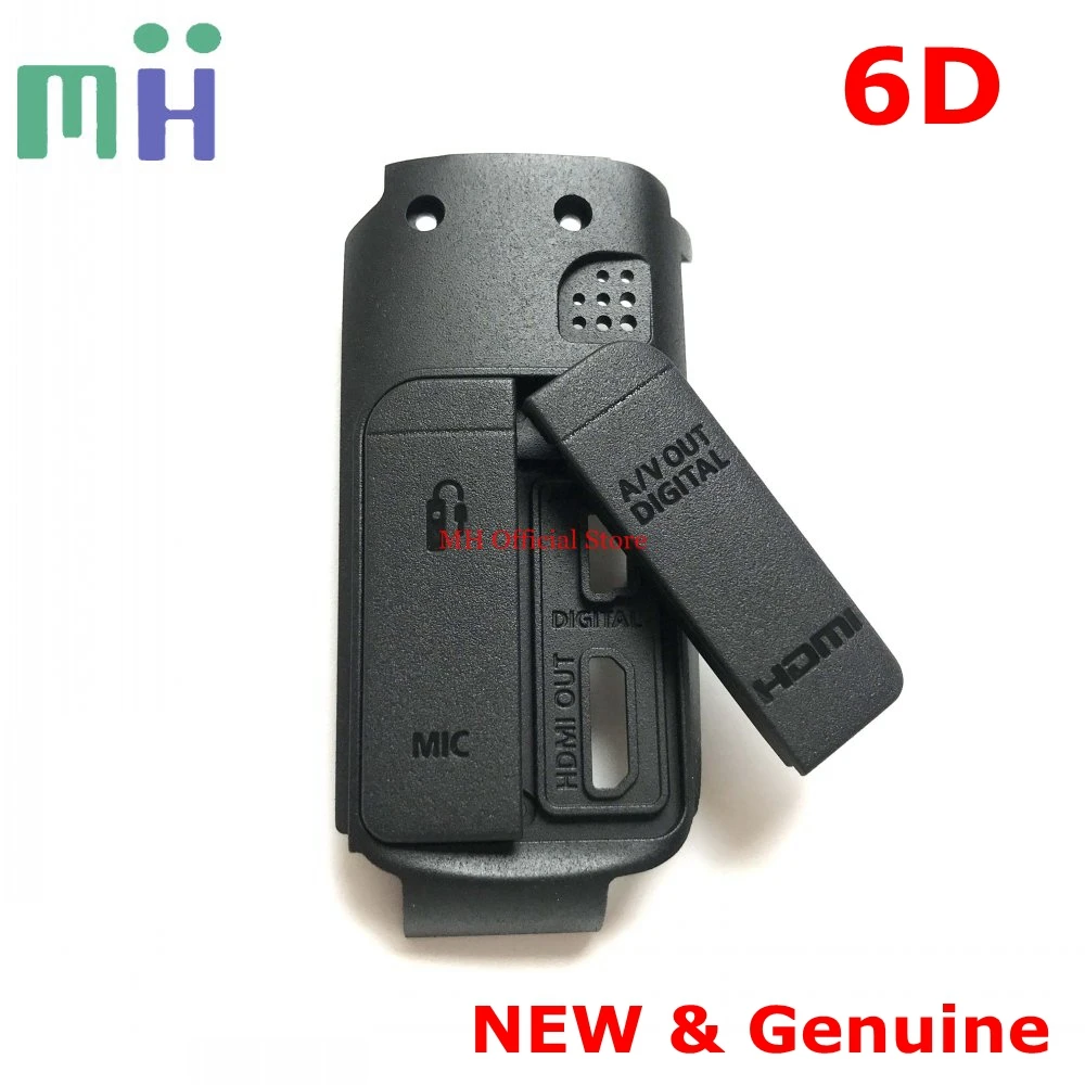 

NEW 6D HDMI-compatible MIC Cap Interface Cover USB Rubber Lid Door CG2-4187-000 For Canon 6D Replacement Repair Part