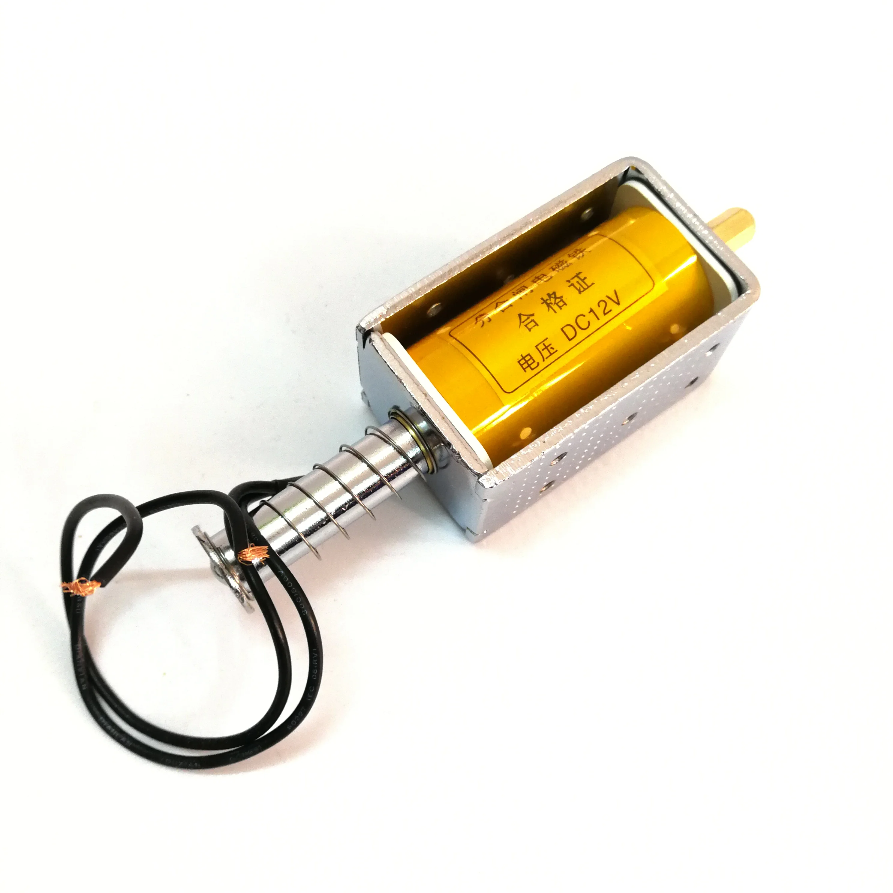 Электромагнитная нажимная катушка длинного хода ZN63A VS1 открывающаяся и