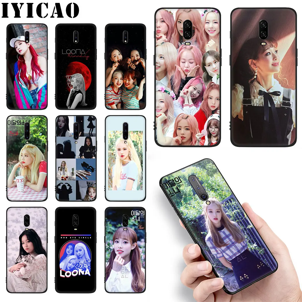 Loona Странный Глаз круглый черный мягкий силиконовый чехол для OnePlus 5 5T 6 6T 7 Pro TPU |