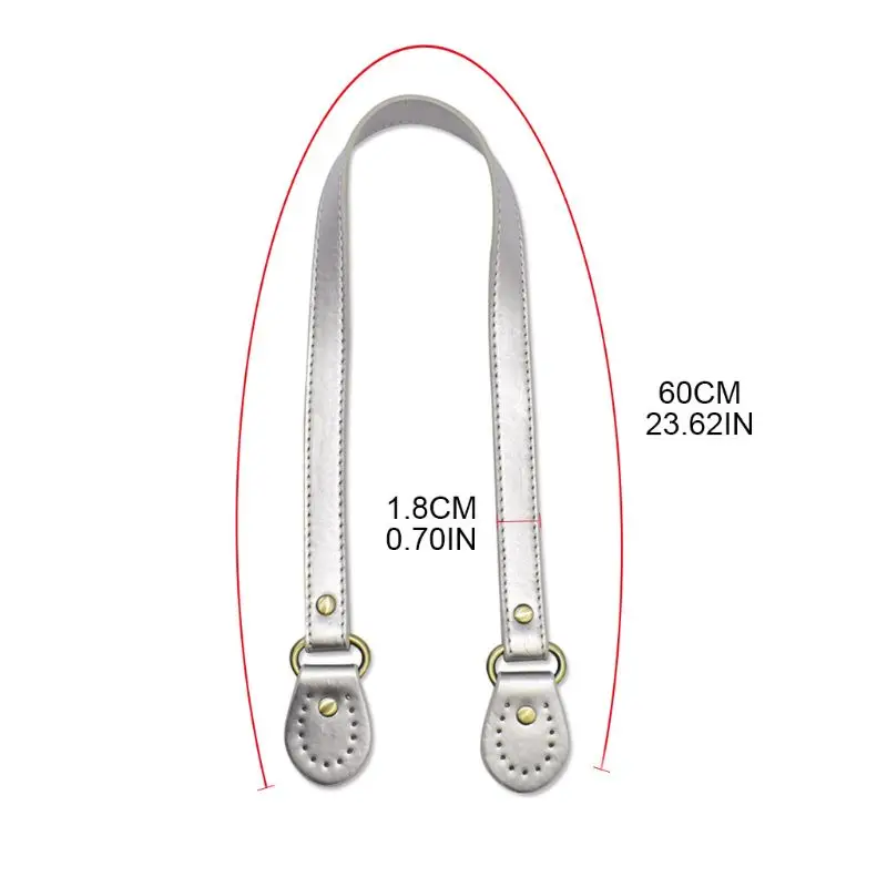 

PU Leather Bag Belt Handle Lady Shoulder Bags DIY Replacement Accessories Handbag Strap