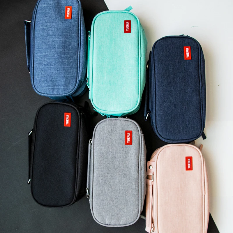 

Korean New 5 Layer Pencil Case Stationery Storage Bag Pencil Bag Kawaii Pencilcase For School Students Art Travel Supplies