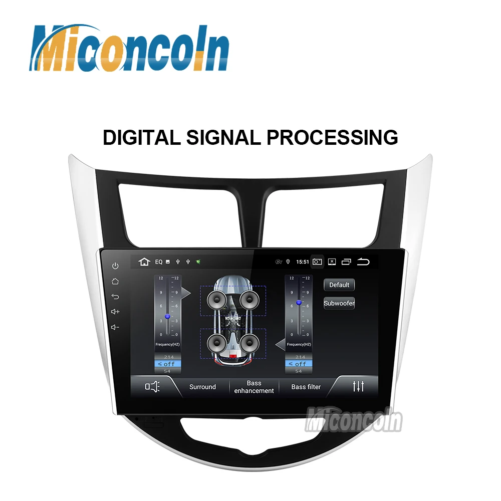4G RAM DSP Android 9 0 автомобильное радио dvd gps для Hyundai Solaris Verna Accent головное устройство