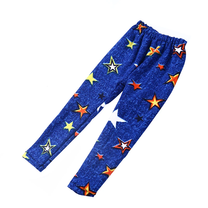 LUCKDOLL любовь печати леггинсы подходит 18 дюймов Американский 43 см Кукла одежда аксессуары, игрушки для девочек, поколение, подарок на день рождения