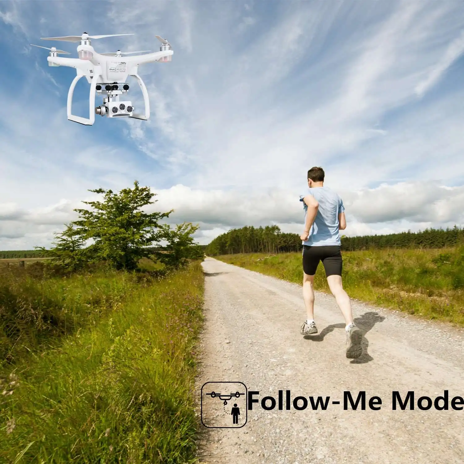 UPair 2 ультразвуковая камера 5,8G 1 км FPV 3D+ 4K+ 16 МП с карданом gps оптическое позиционирование RC Квадрокоптер Дрон RTF